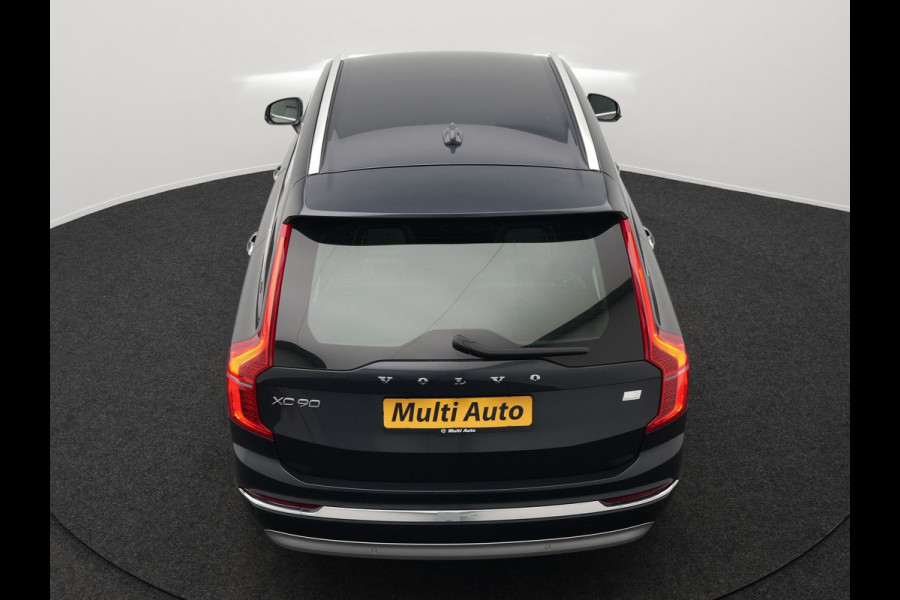 Volvo XC90 T8 Recharge AWD Inscription Plug In Hybrid 394pk 7 Persoons Dealer O.H. INCL BTW PHEV | Lederen Sportstoelen Memory | Pilot Assist | Trekhaak af Fabriek | Adaptive Cruise | Navigatie | Camera | Apple Carplay | L.M. 20" | DAB |