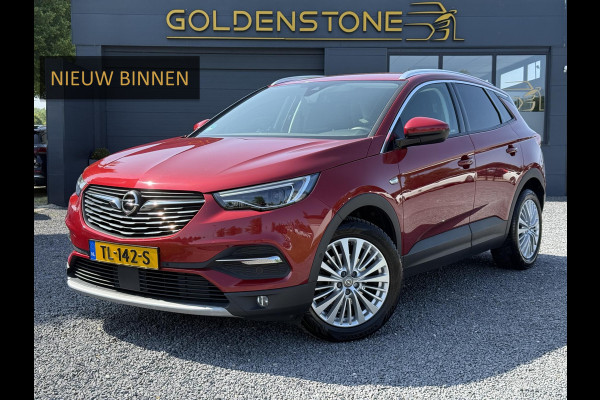 Opel Grandland X 1.2 Turbo Innovation Automaat,1e Eigenaar,Camera,Navi,Pdc V+A,Lm Velgen,Leder,Stoelverwarming,Stoelverkoeling,Dodehoek,Stuurverwarming,131pk,Apk tot 08-2026