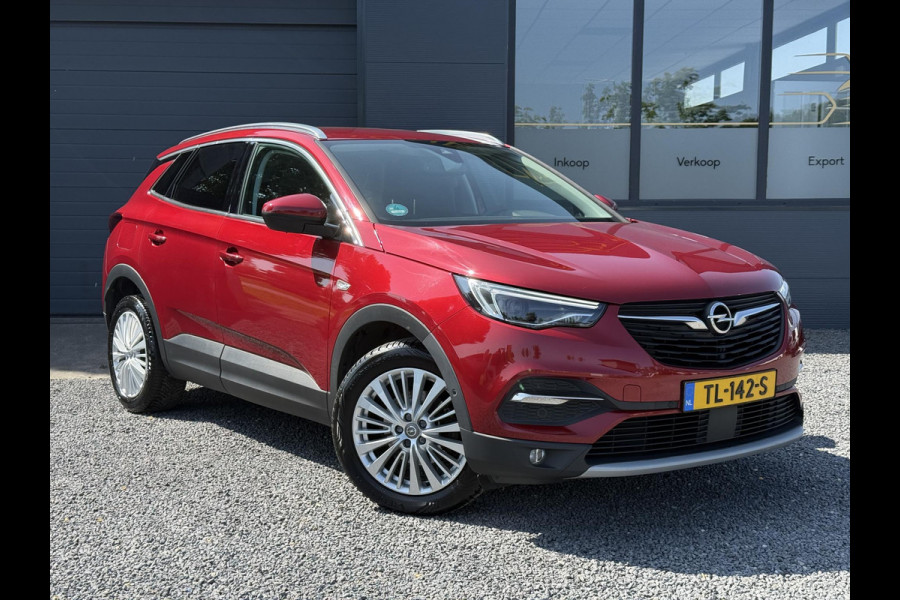 Opel Grandland X 1.2 Turbo Innovation Automaat,1e Eigenaar,Camera,Navi,Pdc V+A,Lm Velgen,Leder,Stoelverwarming,Stoelverkoeling,Dodehoek,Stuurverwarming,131pk,Apk tot 08-2026
