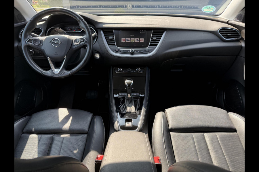 Opel Grandland X 1.2 Turbo Innovation Automaat,1e Eigenaar,Camera,Navi,Pdc V+A,Lm Velgen,Leder,Stoelverwarming,Stoelverkoeling,Dodehoek,Stuurverwarming,131pk,Apk tot 08-2026