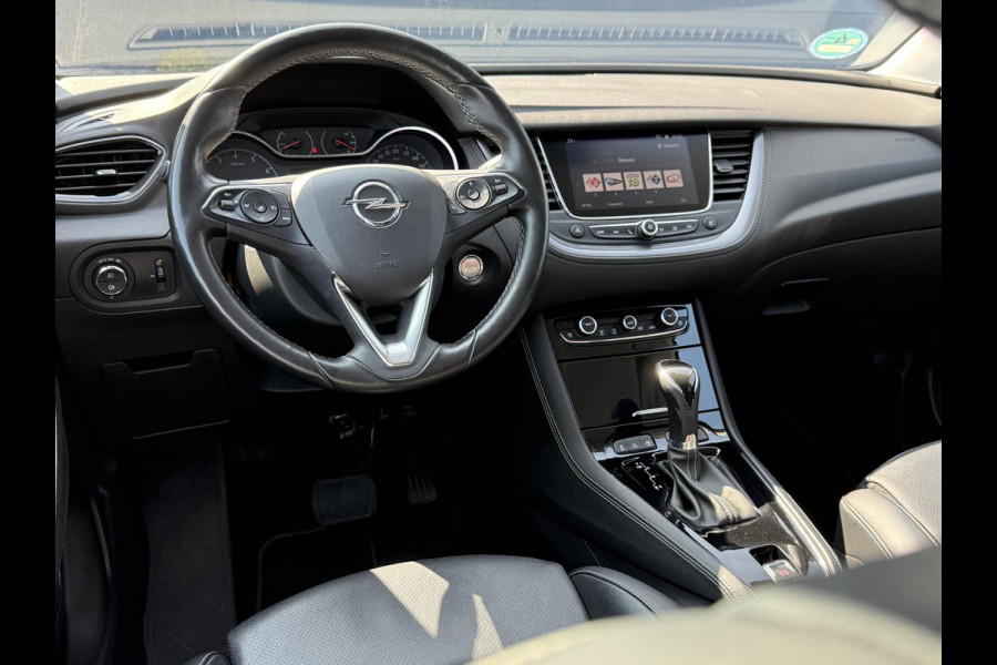 Opel Grandland X 1.2 Turbo Innovation Automaat,1e Eigenaar,Camera,Navi,Pdc V+A,Lm Velgen,Leder,Stoelverwarming,Stoelverkoeling,Dodehoek,Stuurverwarming,131pk,Apk tot 08-2026