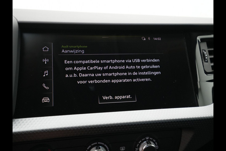 Audi A1 Sportback 25 TFSI 95pk Pro Line Navi Via App Airco Bluetooth Cruise control Front Assist 123