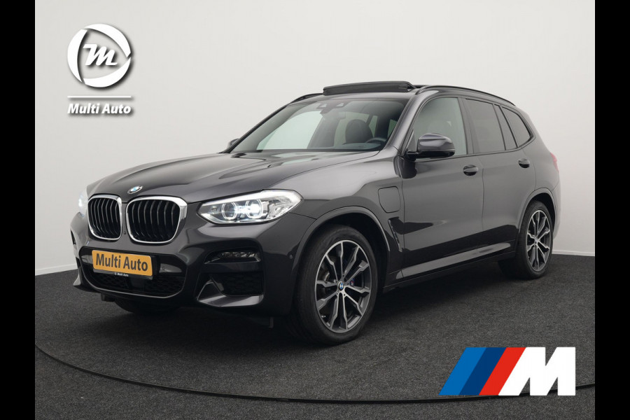 BMW X3 xDrive30e M Sport Plug In Hybrid 293pk Dealer O.H PHEV | Panodak | Adaptive Cruise | Head Up | 360 Camera | Harmand Kardon | Lederen Sportstoelen Memory | 20 "L.M | Sfeerverlichting | Virtual |