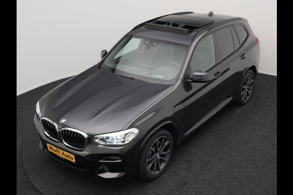BMW X3 xDrive30e M Sport Plug In Hybrid 293pk Dealer O.H PHEV | Panodak | Adaptive Cruise | Head Up | 360 Camera | Harmand Kardon | Lederen Sportstoelen Memory | 20 "L.M | Sfeerverlichting | Virtual |