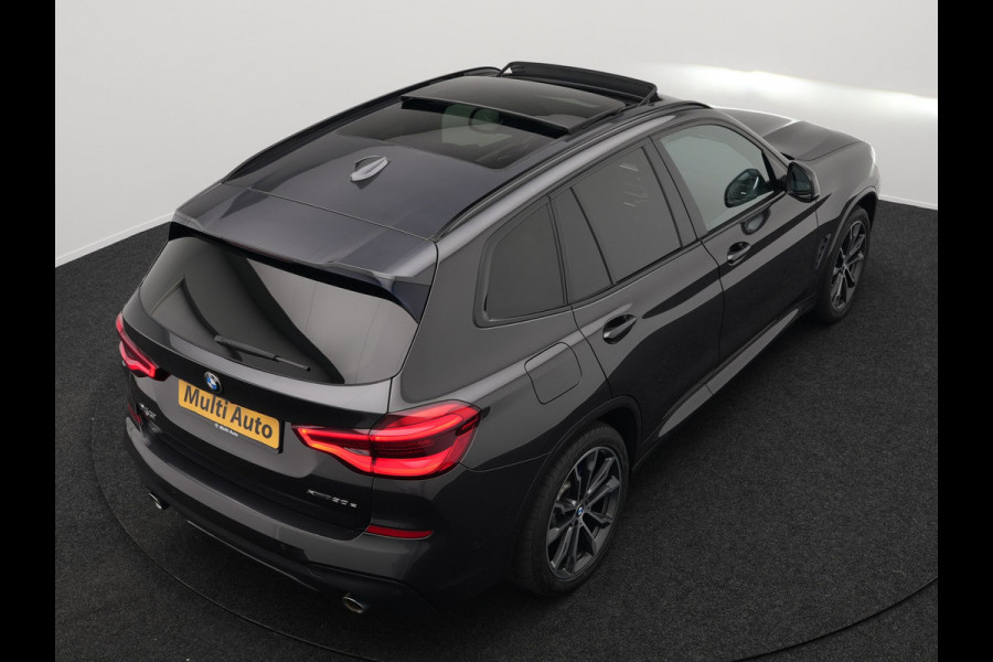 BMW X3 xDrive30e M Sport Plug In Hybrid 293pk Dealer O.H PHEV | Panodak | Adaptive Cruise | Head Up | 360 Camera | Harmand Kardon | Lederen Sportstoelen Memory | 20 "L.M | Sfeerverlichting | Virtual |