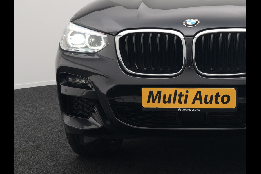 BMW X3 xDrive30e M Sport Plug In Hybrid 293pk Dealer O.H PHEV | Panodak | Adaptive Cruise | Head Up | 360 Camera | Harmand Kardon | Lederen Sportstoelen Memory | 20 "L.M | Sfeerverlichting | Virtual |
