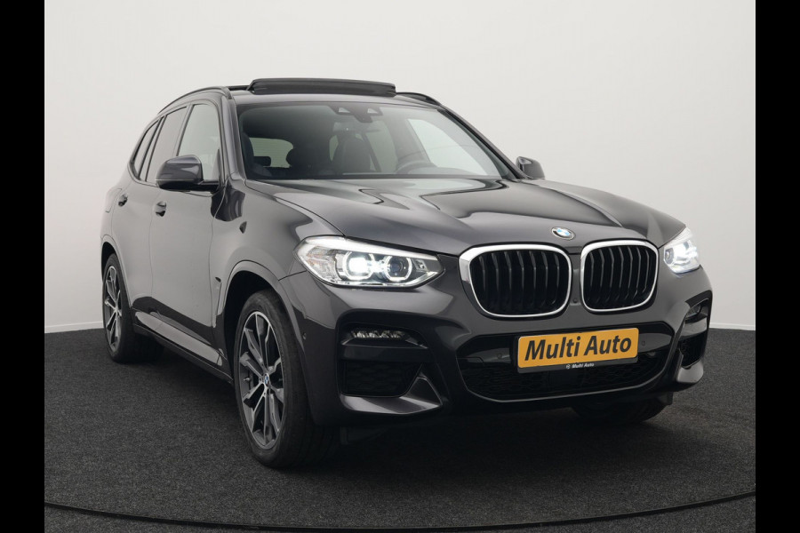 BMW X3 xDrive30e M Sport Plug In Hybrid 293pk Dealer O.H PHEV | Panodak | Adaptive Cruise | Head Up | 360 Camera | Harmand Kardon | Lederen Sportstoelen Memory | 20 "L.M | Sfeerverlichting | Virtual |