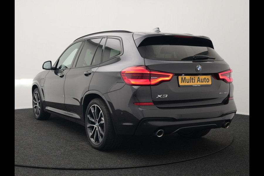 BMW X3 xDrive30e M Sport Plug In Hybrid 293pk Dealer O.H PHEV | Panodak | Adaptive Cruise | Head Up | 360 Camera | Harmand Kardon | Lederen Sportstoelen Memory | 20 "L.M | Sfeerverlichting | Virtual |