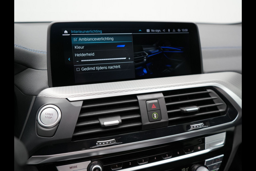 BMW X3 xDrive30e M Sport Plug In Hybrid 293pk Dealer O.H PHEV | Panodak | Adaptive Cruise | Head Up | 360 Camera | Harmand Kardon | Lederen Sportstoelen Memory | 20 "L.M | Sfeerverlichting | Virtual |