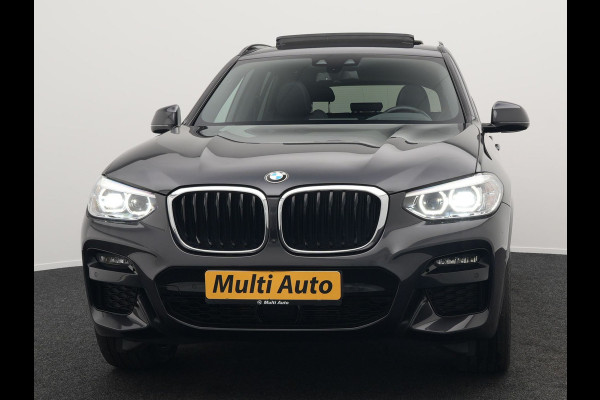 BMW X3 xDrive30e M Sport Plug In Hybrid 293pk Dealer O.H PHEV | Panodak | Adaptive Cruise | Head Up | 360 Camera | Harmand Kardon | Lederen Sportstoelen Memory | 20 "L.M | Sfeerverlichting | Virtual |