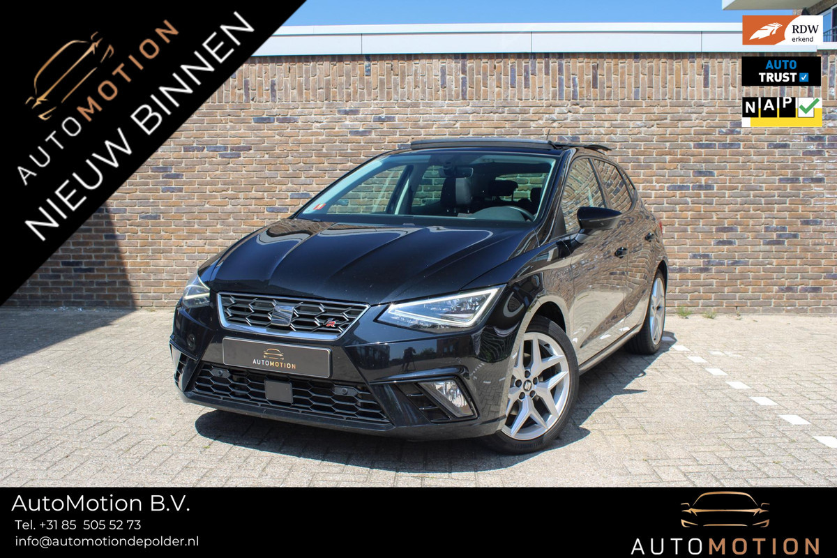 Seat Ibiza 1.0 TSI FR Business Intense PANO, CAMERA, BEATS, STOELVW Seat Ibiza 1.0 TSI FR Business Intense PANO, CAMERA, BEATS, STOELVW