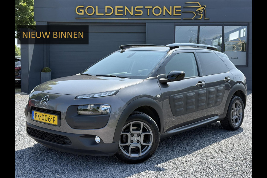Citroën C4 Cactus 1.2 PureTech Shine Automaat,Dealer Onderhouden,Navi,Camera,Clima,Cruise,Pdc,Lm velgen,Apk tot 07-2026