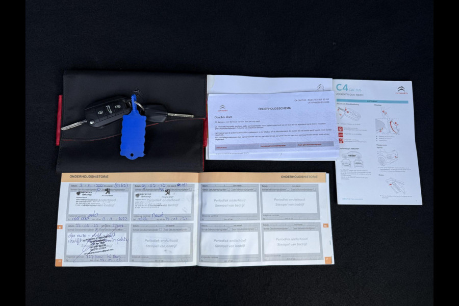 Citroën C4 Cactus 1.2 PureTech Shine Automaat,Dealer Onderhouden,Navi,Camera,Clima,Cruise,Pdc,Lm velgen,Apk tot 07-2026