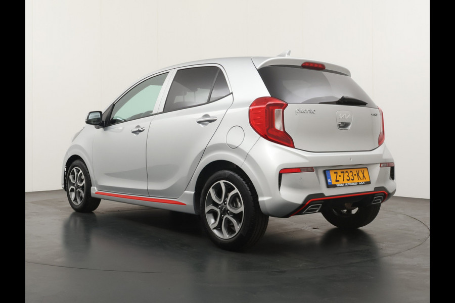 Kia Picanto 1.0 DPi GT-Line Apple Carplay/Android Auto - Cruise Control - Climate Control - Navigatie - Lederen bekleding - Fabrieksgarantie tot 05-2031