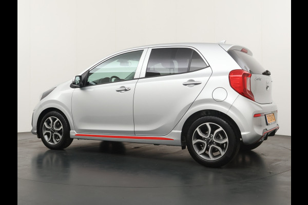 Kia Picanto 1.0 DPi GT-Line Apple Carplay/Android Auto - Cruise Control - Climate Control - Navigatie - Lederen bekleding - Fabrieksgarantie tot 05-2031