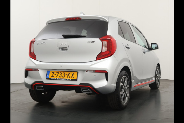 Kia Picanto 1.0 DPi GT-Line Apple Carplay/Android Auto - Cruise Control - Climate Control - Navigatie - Lederen bekleding - Fabrieksgarantie tot 05-2031