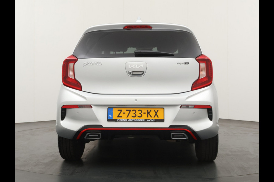 Kia Picanto 1.0 DPi GT-Line Apple Carplay/Android Auto - Cruise Control - Climate Control - Navigatie - Lederen bekleding - Fabrieksgarantie tot 05-2031