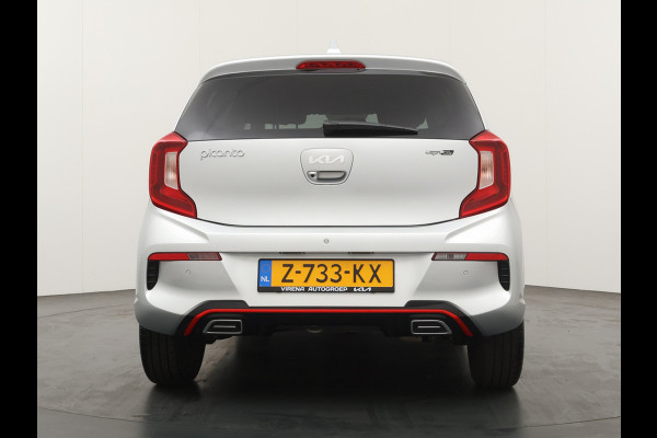 Kia Picanto 1.0 DPi GT-Line Apple Carplay/Android Auto - Cruise Control - Climate Control - Navigatie - Lederen bekleding - Fabrieksgarantie tot 05-2031