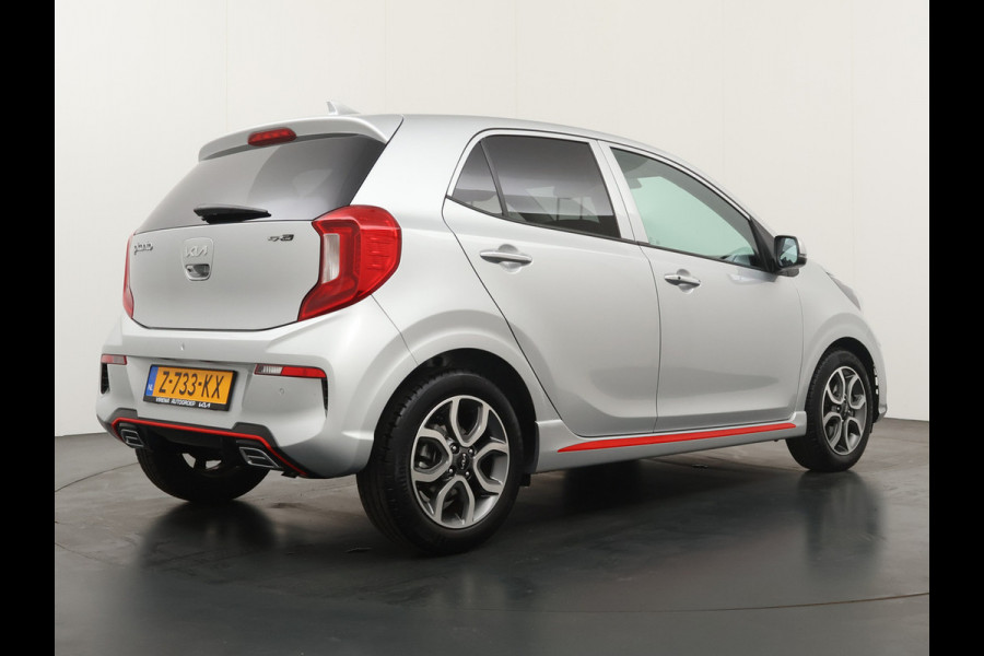 Kia Picanto 1.0 DPi GT-Line Apple Carplay/Android Auto - Cruise Control - Climate Control - Navigatie - Lederen bekleding - Fabrieksgarantie tot 05-2031