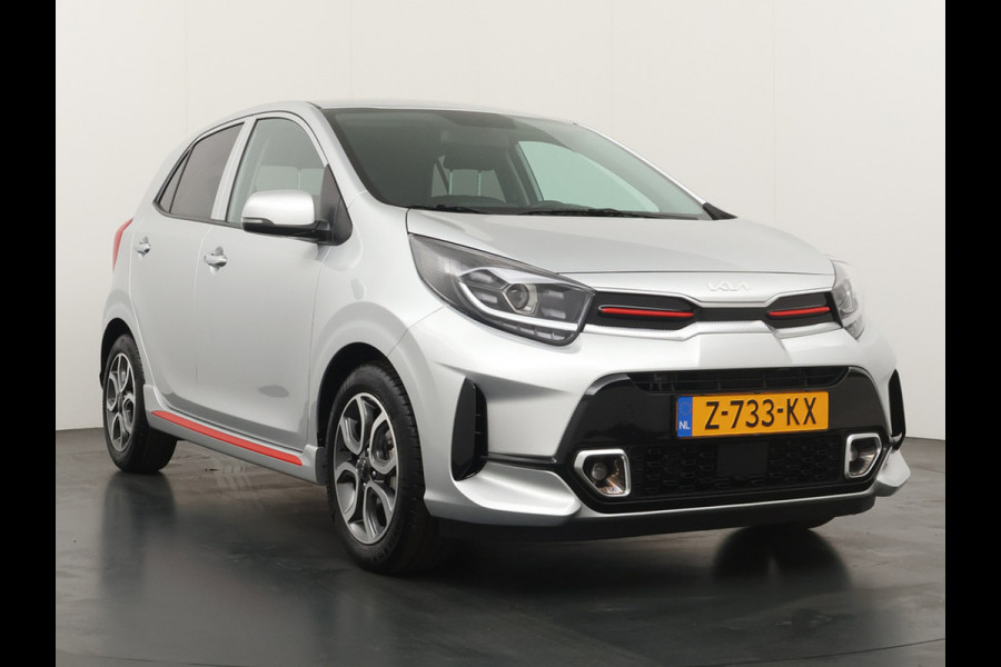 Kia Picanto 1.0 DPi GT-Line Apple Carplay/Android Auto - Cruise Control - Climate Control - Navigatie - Lederen bekleding - Fabrieksgarantie tot 05-2031