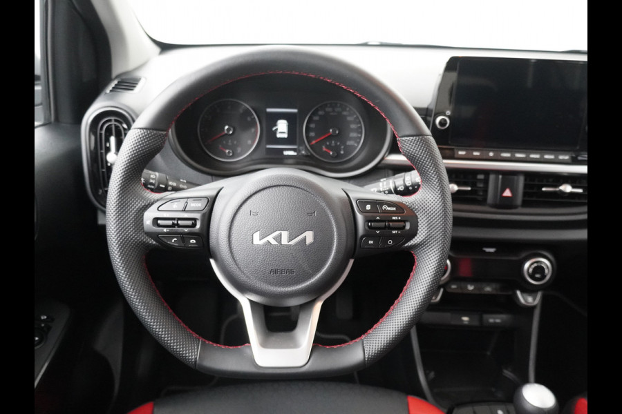 Kia Picanto 1.0 DPi GT-Line Apple Carplay/Android Auto - Cruise Control - Climate Control - Navigatie - Lederen bekleding - Fabrieksgarantie tot 05-2031