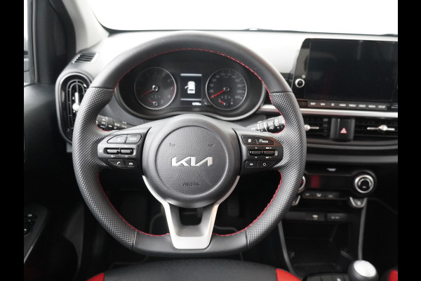 Kia Picanto 1.0 DPi GT-Line Apple Carplay/Android Auto - Cruise Control - Climate Control - Navigatie - Lederen bekleding - Fabrieksgarantie tot 05-2031