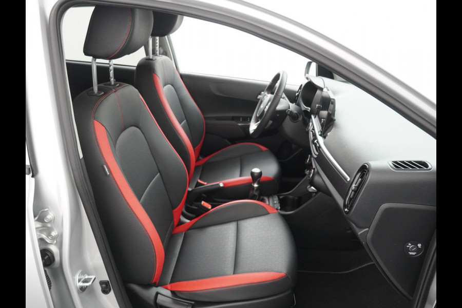 Kia Picanto 1.0 DPi GT-Line Apple Carplay/Android Auto - Cruise Control - Climate Control - Navigatie - Lederen bekleding - Fabrieksgarantie tot 05-2031
