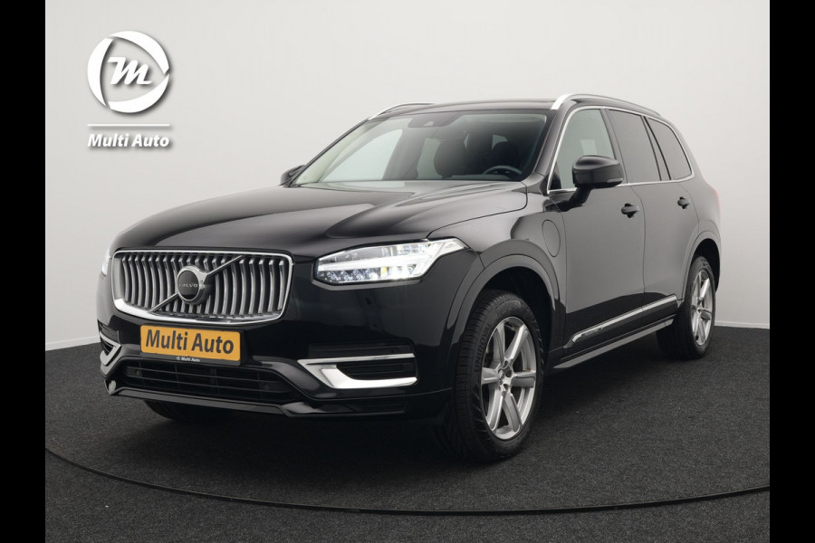 Volvo XC90 T8 Recharge AWD Inscription Plug In Hybrid 394pk 7 Persoons Dealer O.H. INCL BTW PHEV | Lederen Sportstoelen Verwarmd | Pilot Assist | Navigatie | Adaptive Cruise | Virtual | Camera | Apple Carplay | DAB | L.M. 19" |