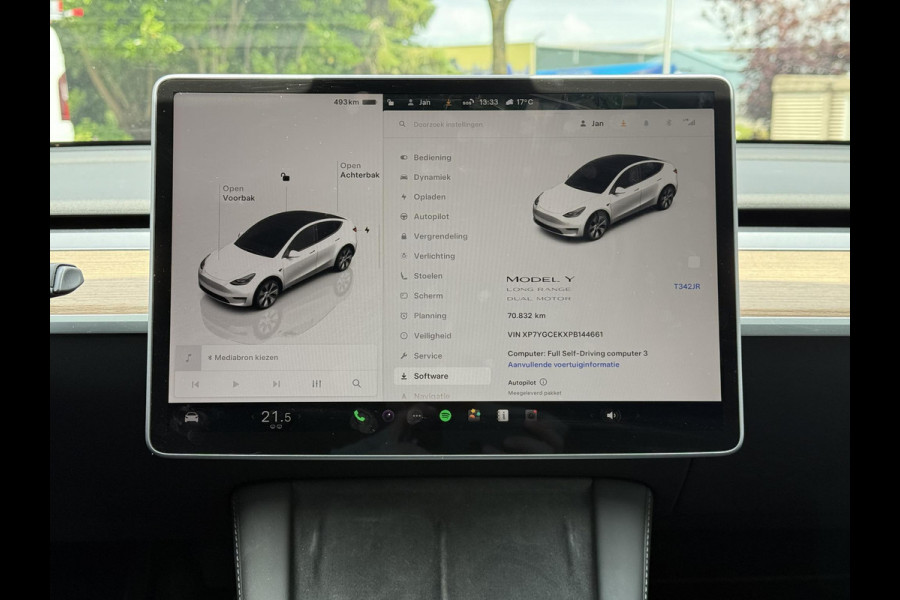 Tesla Model Y Long Range Dual AWD | Autopilot | Panorama | Leder | Trekhaak |