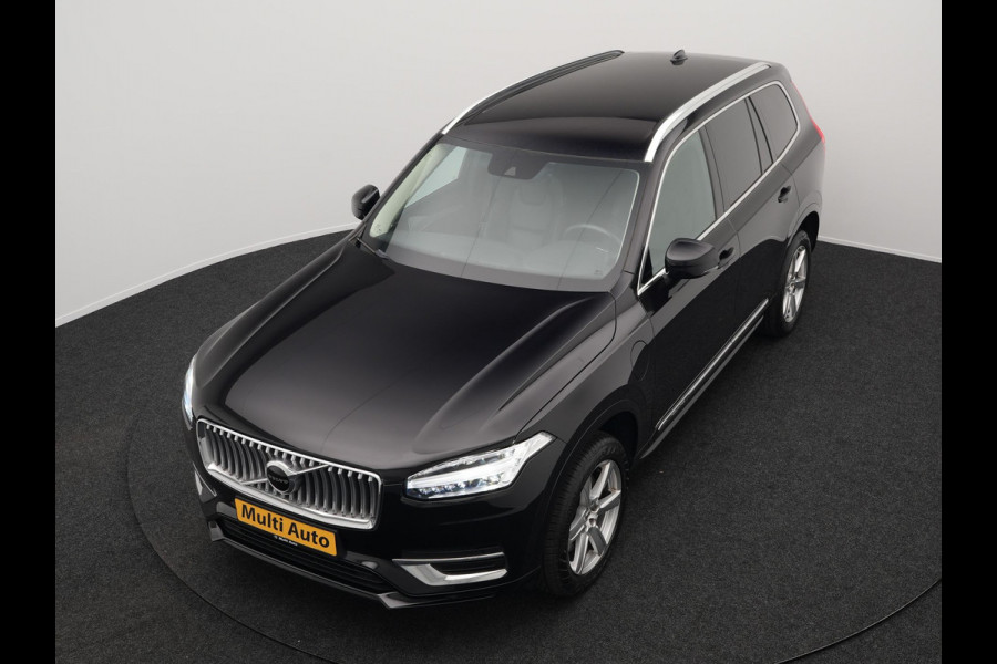 Volvo XC90 T8 Recharge AWD Inscription Plug In Hybrid 394pk 7 Persoons Dealer O.H. INCL BTW PHEV | Lederen Sportstoelen Verwarmd | Pilot Assist | Navigatie | Adaptive Cruise | Virtual | Camera | Apple Carplay | DAB | L.M. 19" |