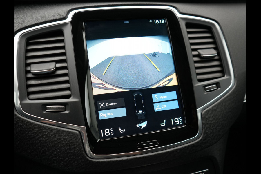 Volvo XC90 T8 Recharge AWD Inscription Plug In Hybrid 394pk 7 Persoons Dealer O.H. INCL BTW PHEV | Lederen Sportstoelen Verwarmd | Pilot Assist | Navigatie | Adaptive Cruise | Virtual | Camera | Apple Carplay | DAB | L.M. 19" |