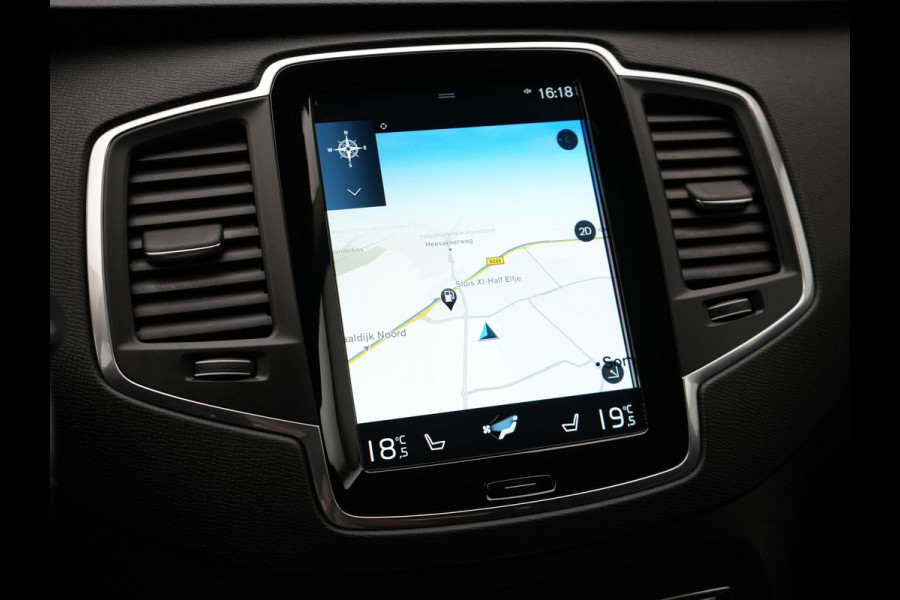 Volvo XC90 T8 Recharge AWD Inscription Plug In Hybrid 394pk 7 Persoons Dealer O.H. INCL BTW PHEV | Lederen Sportstoelen Verwarmd | Pilot Assist | Navigatie | Adaptive Cruise | Virtual | Camera | Apple Carplay | DAB | L.M. 19" |