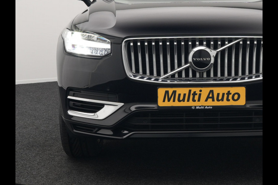 Volvo XC90 T8 Recharge AWD Inscription Plug In Hybrid 394pk 7 Persoons Dealer O.H. INCL BTW PHEV | Lederen Sportstoelen Verwarmd | Pilot Assist | Navigatie | Adaptive Cruise | Virtual | Camera | Apple Carplay | DAB | L.M. 19" |
