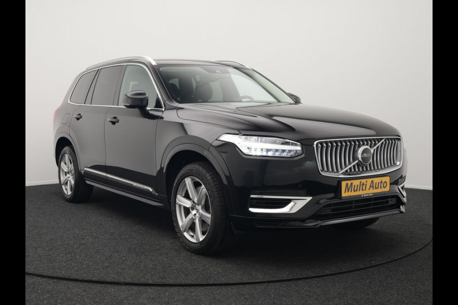 Volvo XC90 T8 Recharge AWD Inscription Plug In Hybrid 394pk 7 Persoons Dealer O.H. INCL BTW PHEV | Lederen Sportstoelen Verwarmd | Pilot Assist | Navigatie | Adaptive Cruise | Virtual | Camera | Apple Carplay | DAB | L.M. 19" |