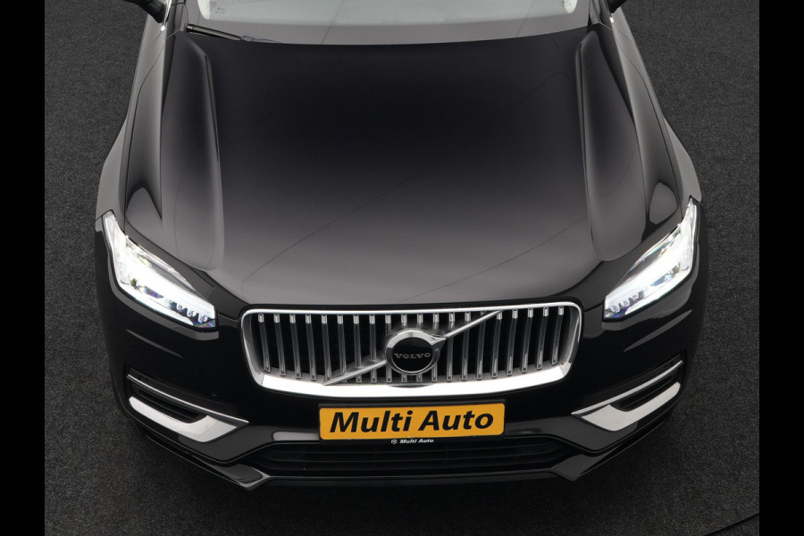 Volvo XC90 T8 Recharge AWD Inscription Plug In Hybrid 394pk 7 Persoons Dealer O.H. INCL BTW PHEV | Lederen Sportstoelen Verwarmd | Pilot Assist | Navigatie | Adaptive Cruise | Virtual | Camera | Apple Carplay | DAB | L.M. 19" |