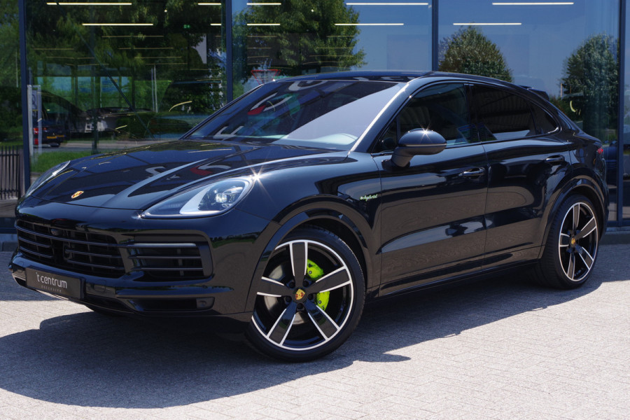 Porsche Cayenne Coupé 3.0 E-Hybrid 462 PK Platinum Edition PHEV, Panoramadak, Trekhaak, Kuipstoelen, BOSE Sound, Sport Chrono