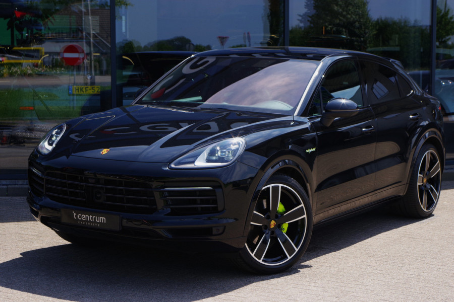 Porsche Cayenne Coupé 3.0 E-Hybrid 462 PK Platinum Edition PHEV, Panoramadak, Trekhaak, Kuipstoelen, BOSE Sound, Sport Chrono