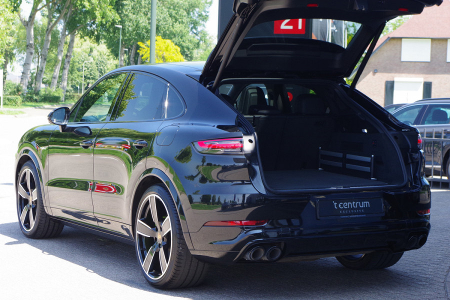 Porsche Cayenne Coupé 3.0 E-Hybrid 462 PK Platinum Edition PHEV, Panoramadak, Trekhaak, Kuipstoelen, BOSE Sound, Sport Chrono