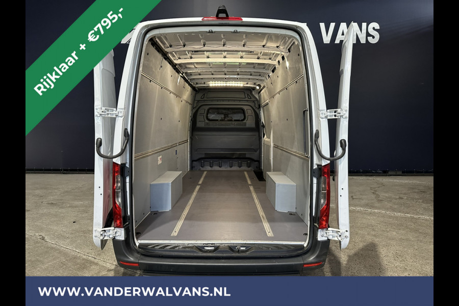 Mercedes-Benz Sprinter 315 CDI 150pk L3H2 Euro6 *Rijklaar* Airco | Camera | Cruisecontrol | Stoelverwarming 270 Graden achterdeuren, Bijrijdersbank