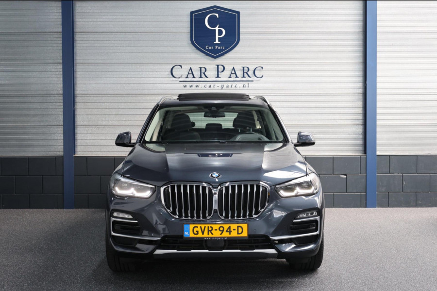 BMW X5 XDrive45e M-Sport LED/VIRTUAL/SFEER/LUCHT/PANO/LEER+S.VERWARMING+MEMORY/22" LMV/360 CAM/CRUISE/ECC/12 MND GARANTIE!