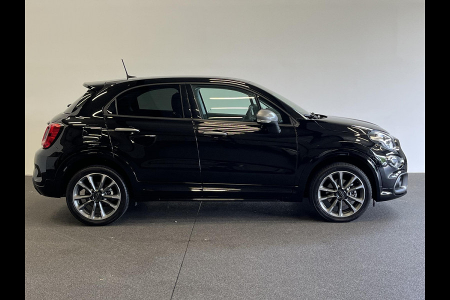 Fiat 500X Cross 1.3 Turbo 150pk Aut. Sport Airco Full LED Navi DAB+ 18"LM Velgen Half Leder ADAS Adaptive Cruise PDC VA + Camera