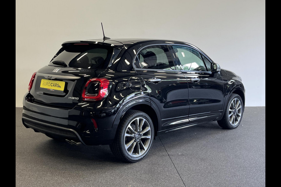 Fiat 500X Cross 1.3 Turbo 150pk Aut. Sport Airco Full LED Navi DAB+ 18"LM Velgen Half Leder ADAS Adaptive Cruise PDC VA + Camera