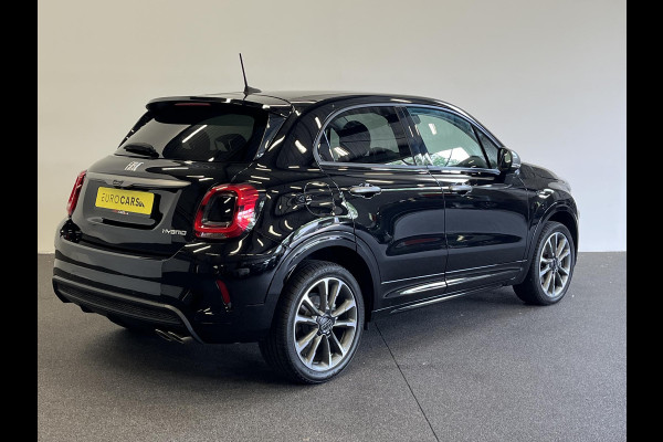 Fiat 500X Cross 1.3 Turbo 150pk Aut. Sport Airco Full LED Navi DAB+ 18"LM Velgen Half Leder ADAS Adaptive Cruise PDC VA + Camera