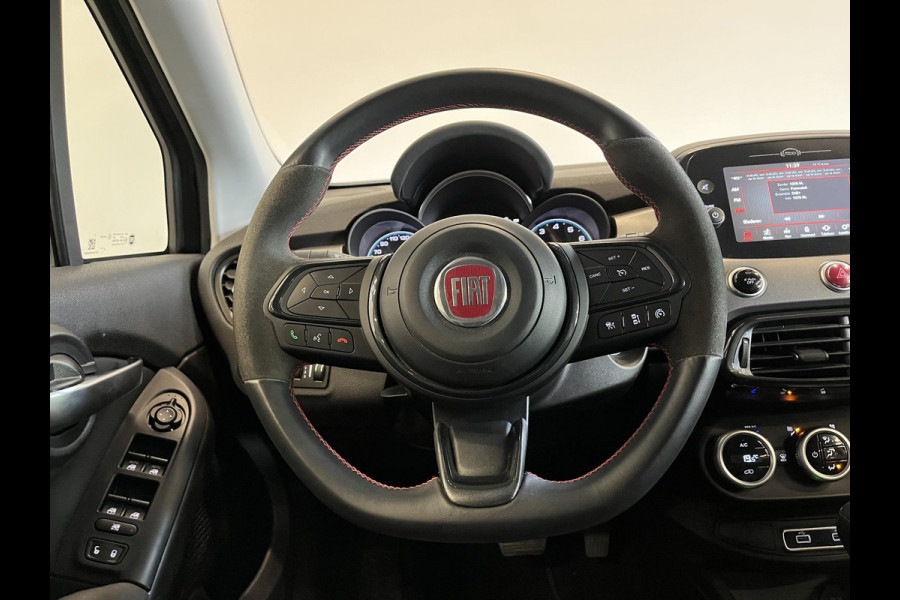 Fiat 500X Cross 1.3 Turbo 150pk Aut. Sport Airco Full LED Navi DAB+ 18"LM Velgen Half Leder ADAS Adaptive Cruise PDC VA + Camera