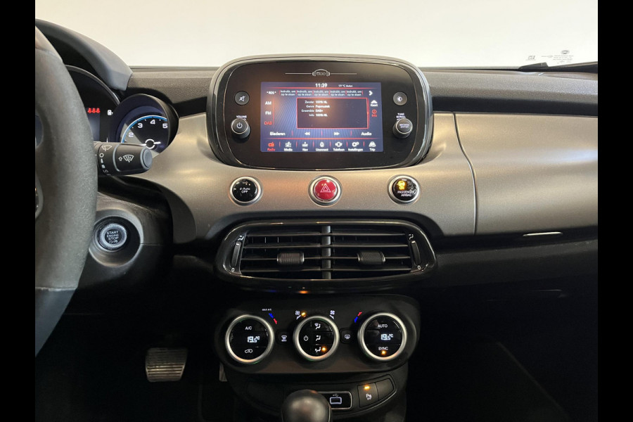 Fiat 500X Cross 1.3 Turbo 150pk Aut. Sport Airco Full LED Navi DAB+ 18"LM Velgen Half Leder ADAS Adaptive Cruise PDC VA + Camera