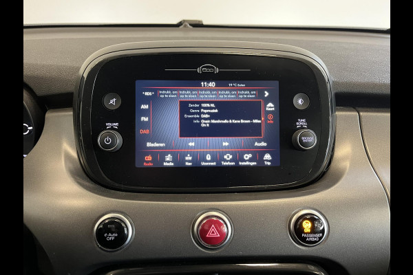 Fiat 500X Cross 1.3 Turbo 150pk Aut. Sport Airco Full LED Navi DAB+ 18"LM Velgen Half Leder ADAS Adaptive Cruise PDC VA + Camera