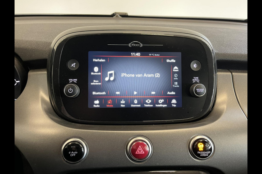 Fiat 500X Cross 1.3 Turbo 150pk Aut. Sport Airco Full LED Navi DAB+ 18"LM Velgen Half Leder ADAS Adaptive Cruise PDC VA + Camera