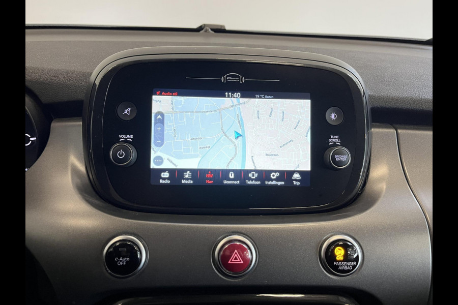 Fiat 500X Cross 1.3 Turbo 150pk Aut. Sport Airco Full LED Navi DAB+ 18"LM Velgen Half Leder ADAS Adaptive Cruise PDC VA + Camera