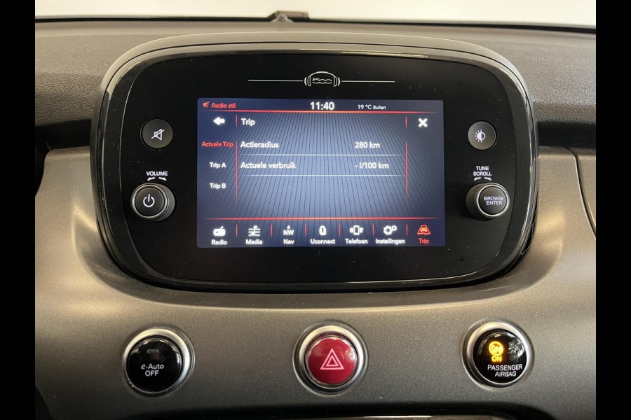 Fiat 500X Cross 1.3 Turbo 150pk Aut. Sport Airco Full LED Navi DAB+ 18"LM Velgen Half Leder ADAS Adaptive Cruise PDC VA + Camera