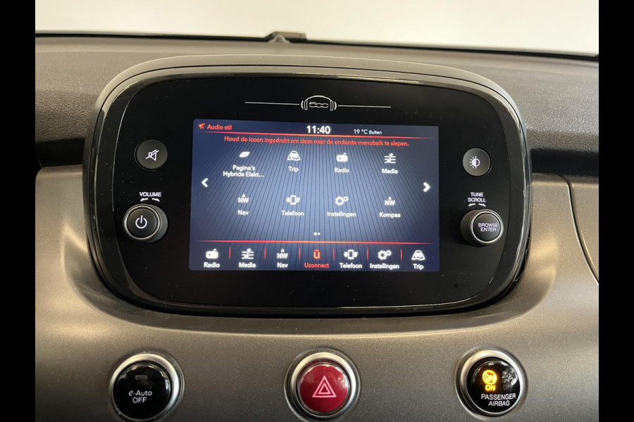 Fiat 500X Cross 1.3 Turbo 150pk Aut. Sport Airco Full LED Navi DAB+ 18"LM Velgen Half Leder ADAS Adaptive Cruise PDC VA + Camera